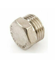 TAPPO OTTONE CROMATO 1/2 MASCHIO