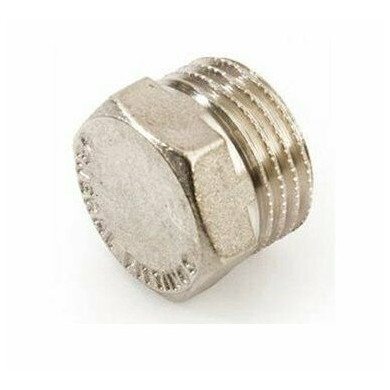 TAPPO OTTONE CROMATO 1/2 MASCHIO