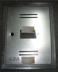 SPORTELLO GAS ZINCATO   500 X 400 MM