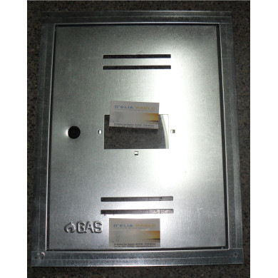 SPORTELLO GAS ZINCATO   500 X 400 MM