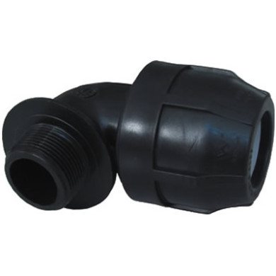 GOMITO A COMPRESSIONE FILETTATO M 2 X 63 PN 16