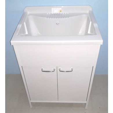 LAVAPANNI JUNIOR 2 ANTE 60 X 50 BIANCO ASSE RESINA
