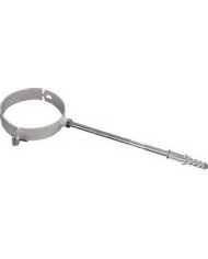 COLLARE SMALTATO BIANCO DA  80 MM