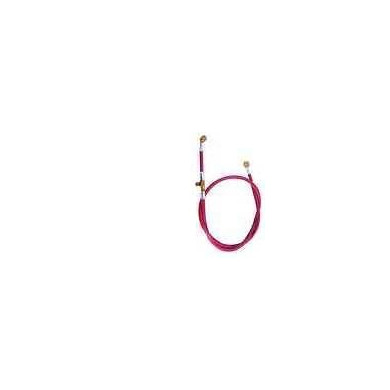 FLESSIBILE 1.5 MT 45° 1/4-1/4 R22-R407 ROSSO