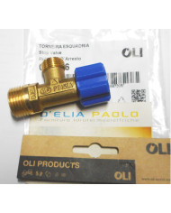 RUBINETTO DARRESTO 1/2X3/8 EVO DIAMANTE E OLI 74