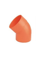 CURVA PVC  DA 50 A 45°