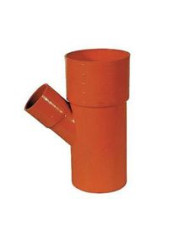 BRAGA PVC RIDOTTA DA 100 - 50 A 45°