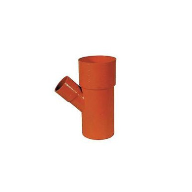 BRAGA PVC RIDOTTA DA 100 - 50 A 45°