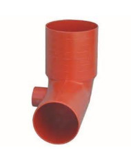 CURVA PVC  WC 100 1 INNESTO SX DA 40