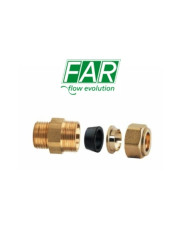 RACCORDO FAR CON OGIVE GOMMA 3/4 X 22 M