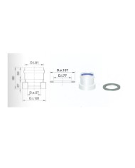 RACCORDO  SCAR./ASPIR. U.80F B PER SIMAT ARISTON
