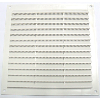 GRIGLIA RETTANGOLARE IN ABS  23 X 23 CON RETE