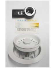 PILETTA LAVELLO  BIANCO CON TROPPO PIENO TONDO