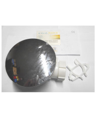 PILETTA DOCCIA 90 - 120  CON PIATTELLO CROMATO