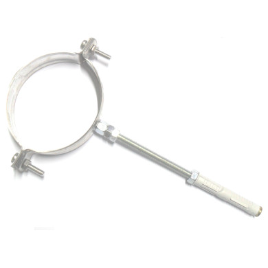 COLLARE MURALE A TASSELLO INOX  80