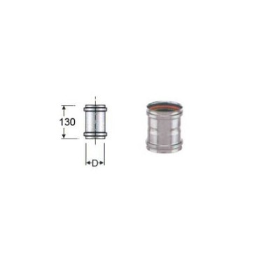 MANICOTTO INOX 140 F F