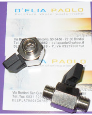 RUBINETTO  CARICO CALDAIA 1/4 MM
