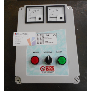 QUADRO AVVIO PER SOMMERSE TRIFASE 3 HP - 4 HP