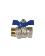 VALVOLA M F 3/4 LEVA FARFALLA BLU