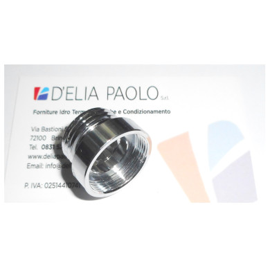 RIDUZIONE CROMATA FEMMINA 22 X 1 - 1/2 MASCHO