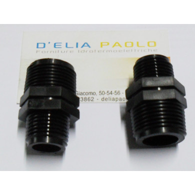 NIPPLES PP RID. 3/4 X 1/2