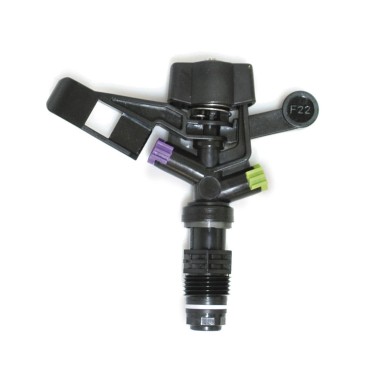 TESTINA IRRIGATORE PULSANTE PLASTICA 1/2 M