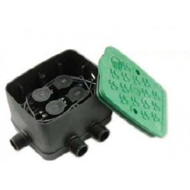 POZZETTO PREASSEMBLATO CON 4 VIE DA 3/4 24 V
