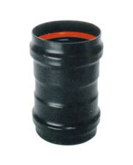 MANICOTTO ACCIAIO SP.1.2 NERO OPACO FF 80