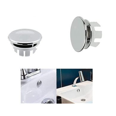 BORCHIA LAVABO TAPPO DA INCASTRO DIAMETRO 24 MM