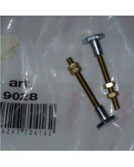 KIT PZ 2 GAMBETTI - 4 DADI OTTONE - 2 PASTIGLIE