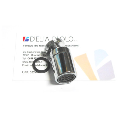 AERATORE CROMATO CON SNODO MASCHIO 18 X 1