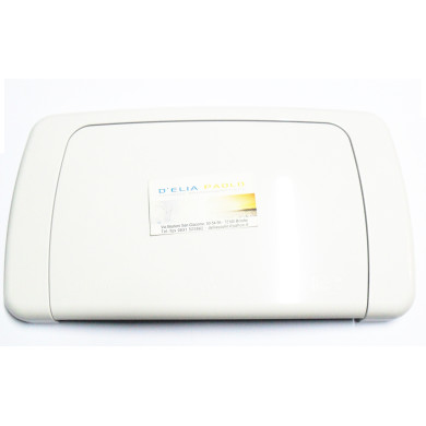PLACCA HIDROBOX MONO TASTO BIANCA