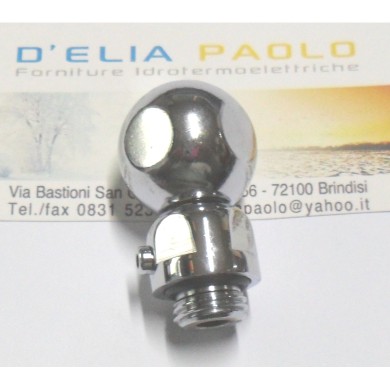 VALVOLA SFIATO ARIA SPHERE CROMO 1/4 MASCHIO