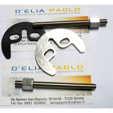 KIT FISSAGGIO MISCELATORE 2 TIRANTI DA 6