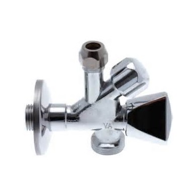 RUBINETTO CON ATTACCO LAVATRICE 1/2 M X 10BICONO