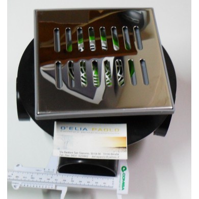 CHIUSINO HELLAS 75 MM GRIGIA INOX MM 15.4 X 15.4