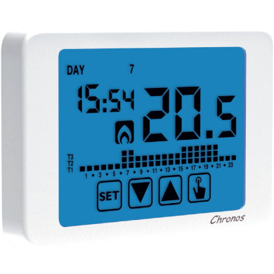 CRONOTERMOSTATO DIGITALE TOUCH SCREEN PARETE