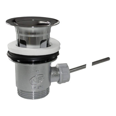 PILETTA SCARICO OTTONE LAVABO-BIDET 1