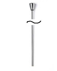 ASTA CON POMOLO PER SALTARELLO CM 35