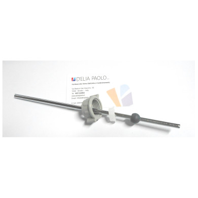 ASTA CROMATA , SFERA E GHIERA PER PILETTA NORTON