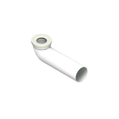 MANICOTTO WC BIANCO CURVO 90 - 100 VASO