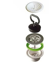 PILETTA PER LAVELLO-PILOZZO CERAMICA 11/2