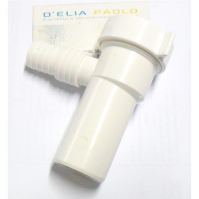 ATTACCO LAVATRICE CON DEFLETTORE 11/2 X 40 M M