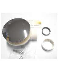 PILETTA DOCCIA 90-120  CON PIATTELLO CROMATO LUSSO