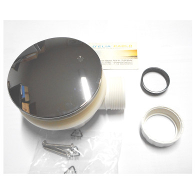 PILETTA DOCCIA 90-120  CON PIATTELLO CROMATO LUSSO