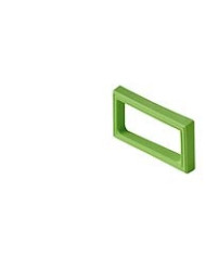 GUARNIZIONE RETTANGOLARE PIANA PER TROPPO PIENO