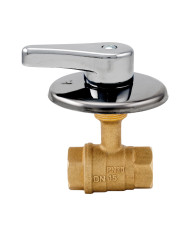 RUBINETTO INCASSO SFERA CON LEVA 1/2 F F