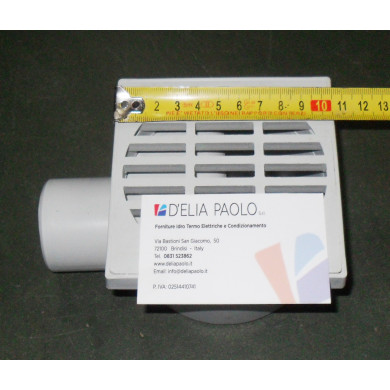 CHIUSINO SIFONATO 10.5 X 10.5 DA 40 LATERALE