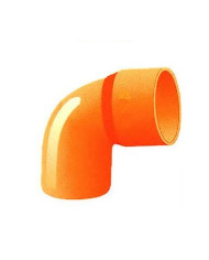 CURVA PVC  DA 63 A 90°