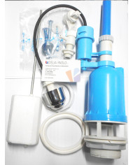 BATTERIA PNEOMATICA CON GALLEGGIANTE  E FISSAGGIO